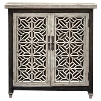 Chest - Branwen 2 Door Mahogany 34W/10D/36H