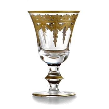 Vetro Gold - Wine Glass 5OZ 24K Gold