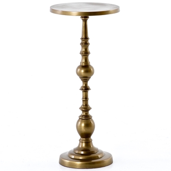 Accent Table - Calhoun Balustra Brass 10W/23H