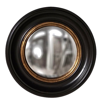 21W/21H Mirror - Albert Convex Black/Gild 