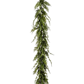 EVG - Garland - Cypress Weeping  Green 72in - YGC506-GR