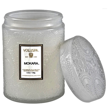 Voluspa - Japonica - Mokara Small Glass Jar Candle 5.5oz 50HR