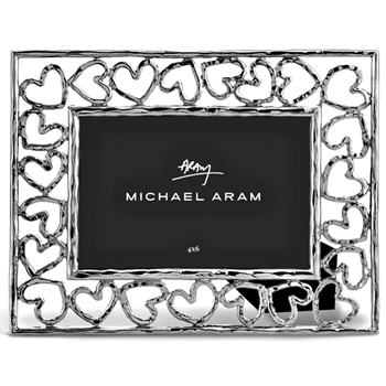 Aram Heart Photo Frame 4X6 Nickel