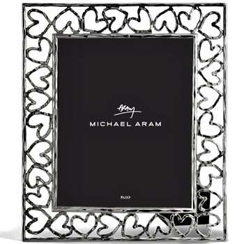 Aram Heart Photo Frame 8X10 Nickel