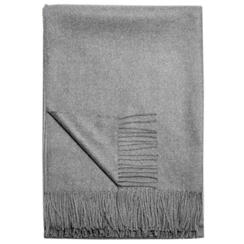 Throw Paris - Baby Alpaca 70x50 Medium Grey