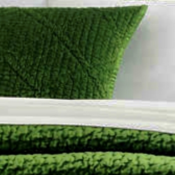 Pine Cone Hill - Parisienne Velvet Emerald Green Sham Cover Standard 26W/20H (Pillow Insert Sold Separately) 