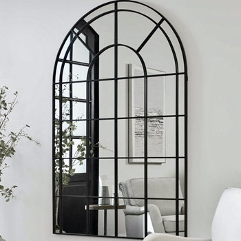 48W/72H Mirror - Grantola Arch Black