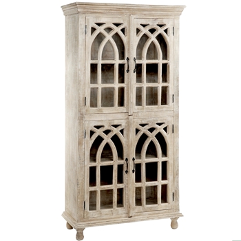 Curio - Bengal White Washed Mango Wood 36W/15D/72H