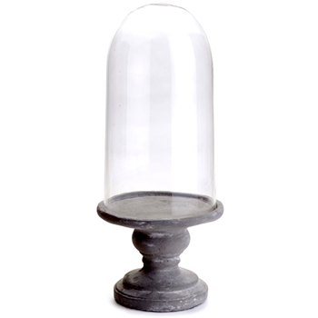 Cloche - Garden Grey Cement Medium 8W/18H