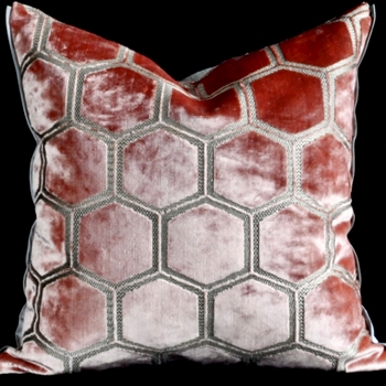 Designers Guild Cushion - Manipur Coral 17SQ