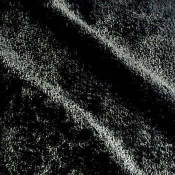 *Chenille - Cullen Black - 54in, 100% Polyester