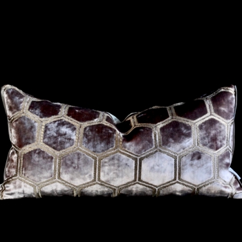 Designers Guild Cushion - Manipur Amethyst 24W/12H