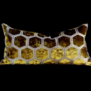 Designers Guild Cushion - Manipur Ochre 24W/12H