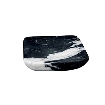 Lothantique - Belle de Provence Marble Soap Tray Black 3.5SQ 