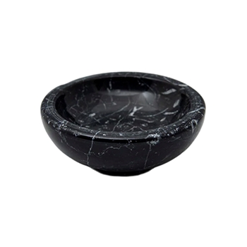 Lothantique - Belle de Provence Marble Bowl 4in Black