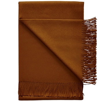 Throw Paris - Baby Alpaca 70x50 Sorrel Chestnut Safari