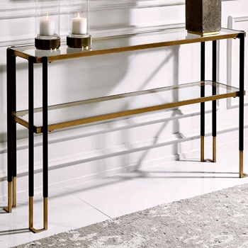 Console - Kentmore Gold/Black 54W/14D/32H