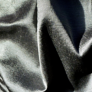 Silk Shantung - Pewter SmokeTitan, 54in, 100% Silk, Machine Loomed, Dry Clean Only. Do not expose to sunlight.