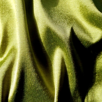 Silk Shantung - Citron Moss Titan, 54in, 100% Silk, Machine Loomed, Dry Clean Only. Do not expose to sunlight.