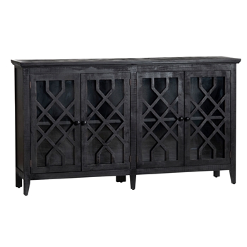 Buffet - Holston Black 72x16x41H