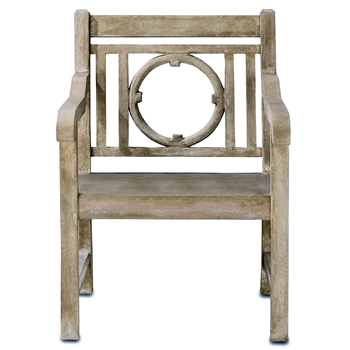 Armchair - Leagrave - Garden Faux Bois Concrete  27W/24D/40H