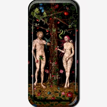 Voglio Bene France - Tray 13X6in Adam & Eve Rectangle