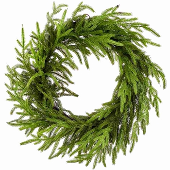 EVW - Wreath - Cryptomeria Cascade 20in- YWF139-GR