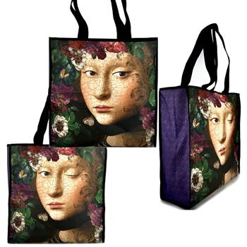 Voglio Bene France - Tote - Waterproof Coated Canvas 17x17x6D Starfire