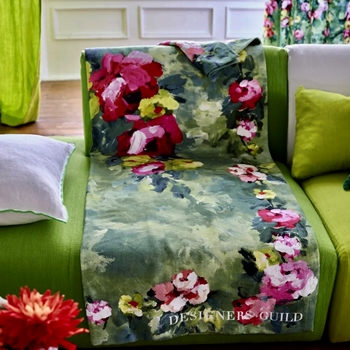 Designers Guild Throw - Ghirlanda Emerald 71X51