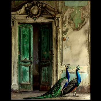 *28W/35H Giclee - Porter Art Guild - Passage to Avian Majesty
