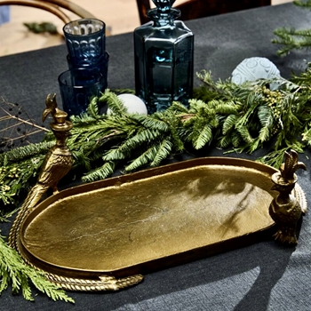 E+E  Tray Emerson Gold 16x12in