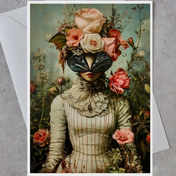 Greeting Card - Butterfly Vail