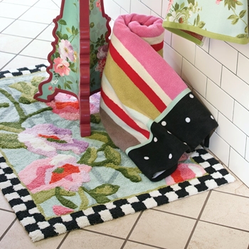 Chelsea Garden Bath Rug 24W/36L